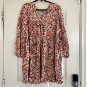 Old Navy, Floral Swing Dress with Pockets! Size 2X